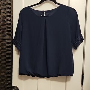 BCX Navy Blue Women's Top